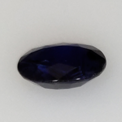 0,72ct Zaffiro taglio ovale 6x5 mm
