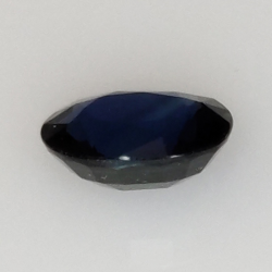 0,77ct Saphir de taille ovale 6x5 mm