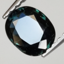 0,72ct Zaffiro taglio ovale 6x5 mm