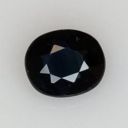 0,91ct Zafiro talla oval 6x5 mm