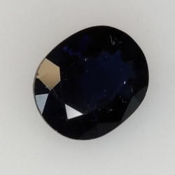 0,91ct Zafiro talla oval 6x5 mm