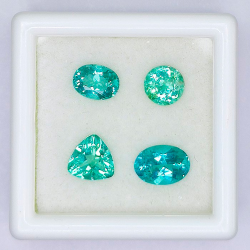 2,67 ct 4pz Apatite Da (5,0) a 7,0 x 5,0 mm