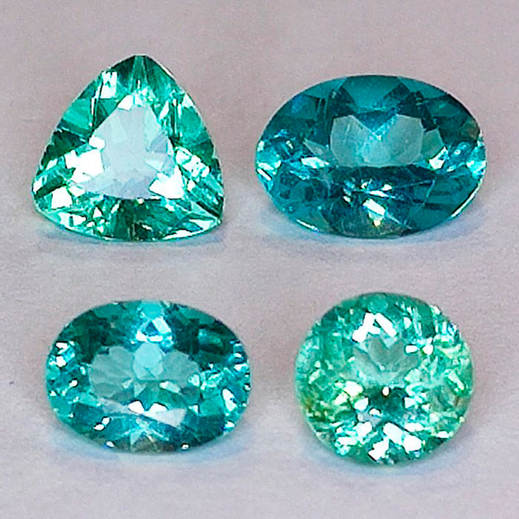 2,67 ct 4pz Apatite De (5,0) à 7,0 x 5,0 mm