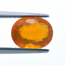 1,03 ct  Opale de feu Ovale Cut