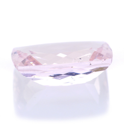 Morganite da 23,75 ct, taglio a cuscino, 23,0x16,40 mm