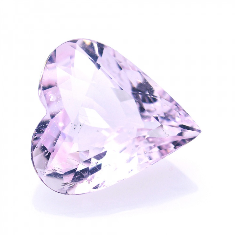 12,38ct Morganita Talla Corazón 17,97x17,14mm