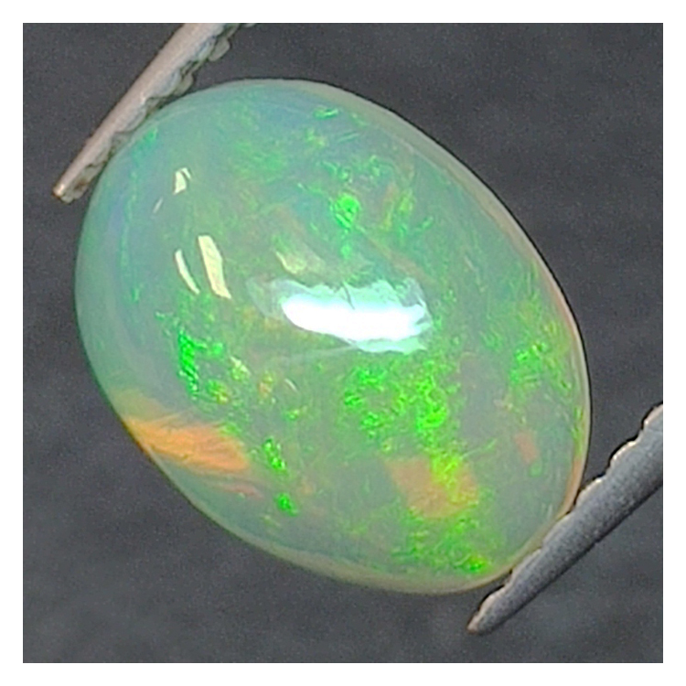 1,22ct Opale taglio ovale 9,7x7,04 mm