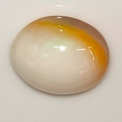 7,18 ct Opale Cabochon ovale 15,09 x 12,83 x 7,53 mm