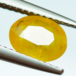 1,51 ct Oval Sapphire 7,92 x 6,15 x 3,35 mm
