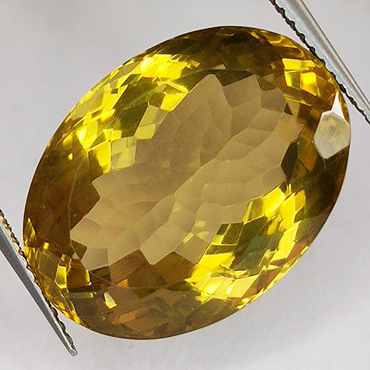 18,19 ct Oval Citrine Quartz 20,1 x 14,0 x 10,3 mm