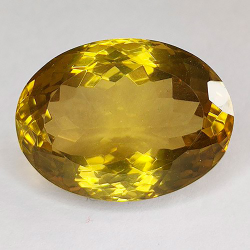 18,19 ct Quartz Citrine Ovale 20,1 x 14,0 x 10,3 mm