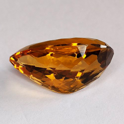 11,53 ct Quartz Citrine Poire 19,8 x 11,7 x 9,3 mm