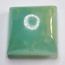 29.11 ct Aigue-marine cabochon carré 17.8 x 17.6 x 9.2 mm