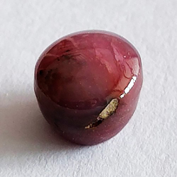 2,44 ct Oval CabochonStar Ruby 7,21 x 7,26 x 4,92 mm