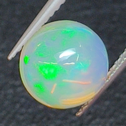 2.02ct Round cut opal 8.8 mm