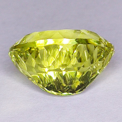 6,93 ct Cuarzo limón 14 x 10,6 x 8,2 mm