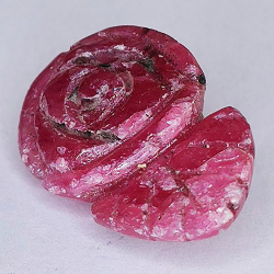 19,15 ct Rosa en Rubí tallado 21,7 x 13,7 x 7,9 mm