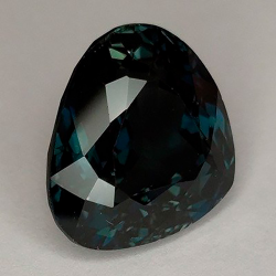 11,68 ct Topazio brillante blu di Londra 14,22 x 12,63 x 8,48 mm