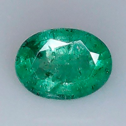 1,55 ct Émeraude ovale 8,70 x 6,42 x 4,27 mm