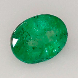 1,55 ct Émeraude ovale 8,70 x 6,42 x 4,27 mm