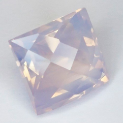 9,27 ct Lavender Amethyst Damero cojin 11,68 x 11,64 x 9,51 mm
