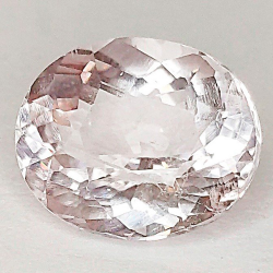 2.05 ct Morganite ovale 9.15 x 7.56 x 5.24 mm