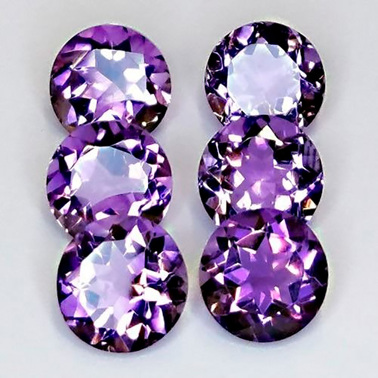 11.04 ct Améthyste Aprox. 8 mm