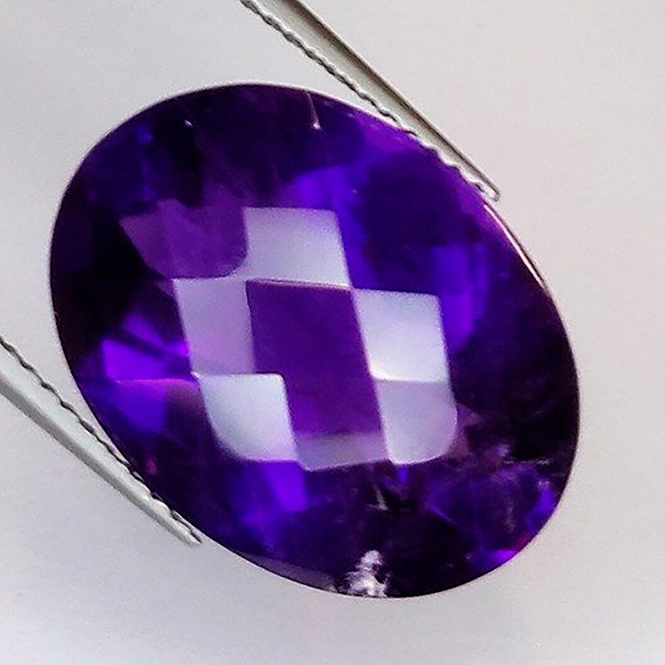 10.59 ct Amatista Damero Pera 17.95 x 13.12 x 8.57 mm