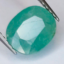 1,61 ct Grandidierita oval 8,50 x 6,79 x 4,32 mm