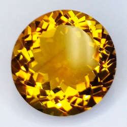 12,79 ct Quarzo citrino 16,15 x 16,13 x 8,84 mm