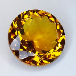 12.79 ct Citrine Quartz 16.15 x 16.13 x 8.84 mm