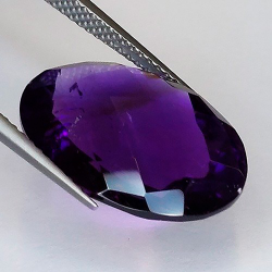 10.59 ct Amatista Damero Pera 18.05 x 13.10 x 8.38 mm