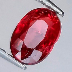 0.50 ct Pidgeon Blood Ruby  5.59 x 3.79 x 2.44 mm