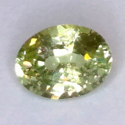 0.82 ct Zafiro oval 6.32 x 4.83 x 3.15 mm