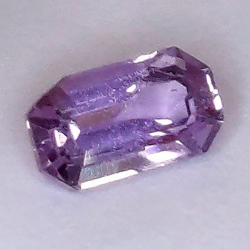 0.82 ct Emerald cut sapphire 6.62 x 3.75 x 2.96 mm
