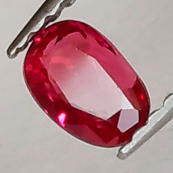 0.49 ct Oval Ruby 5.40 x 3.59 x 2.41 mm