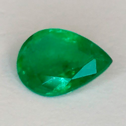 1,32 ct Esmeralda pera 8,87x 6,46 x 3,89 mm