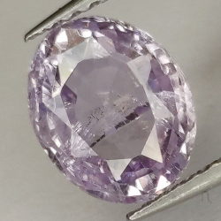 2,32 ct Ovaler Lila Saphir 8,32 x 6,77 x 4,19 mm