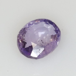 2,17 ct Zaffiro viola ovale 7,82 x 6,37 x 4,06 mm