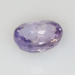 2,17 ct Zaffiro viola ovale 7,82 x 6,37 x 4,06 mm