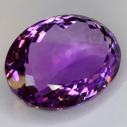 17.04 ct Amatista Oval 18.70 x 14.68 x 9.25 mm