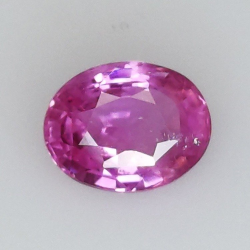 1,06 ct taille ovale 6,86 X 5,39 X 3,28 mm