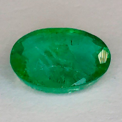1.23 ct  Oval Emerald 8.45 x 3.36 x 3.02 mm