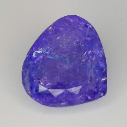 5.10 ct  Tanzanita pera 10.44 x 11.22 x 6.16 mm