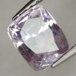 1,33 ct Zaffiro viola a cuscino 6,42 x 5,29 x 3,77 mm