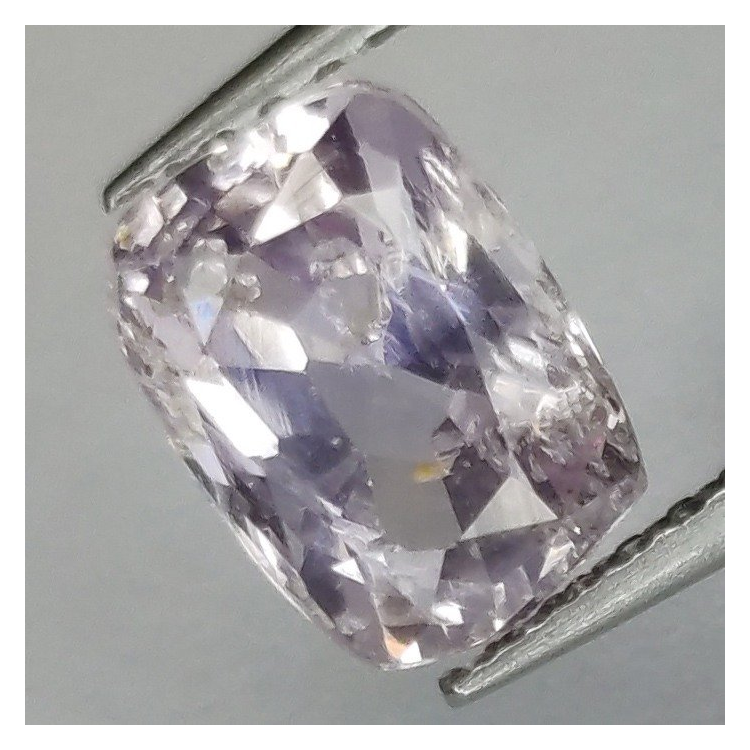 1,58 ct Zaffiro Padparadscha a cuscino 7,37 x 5,42 x 4,06 mm