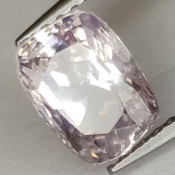 1,58 ct Zaffiro Padparadscha a cuscino 7,37 x 5,42 x 4,06 mm