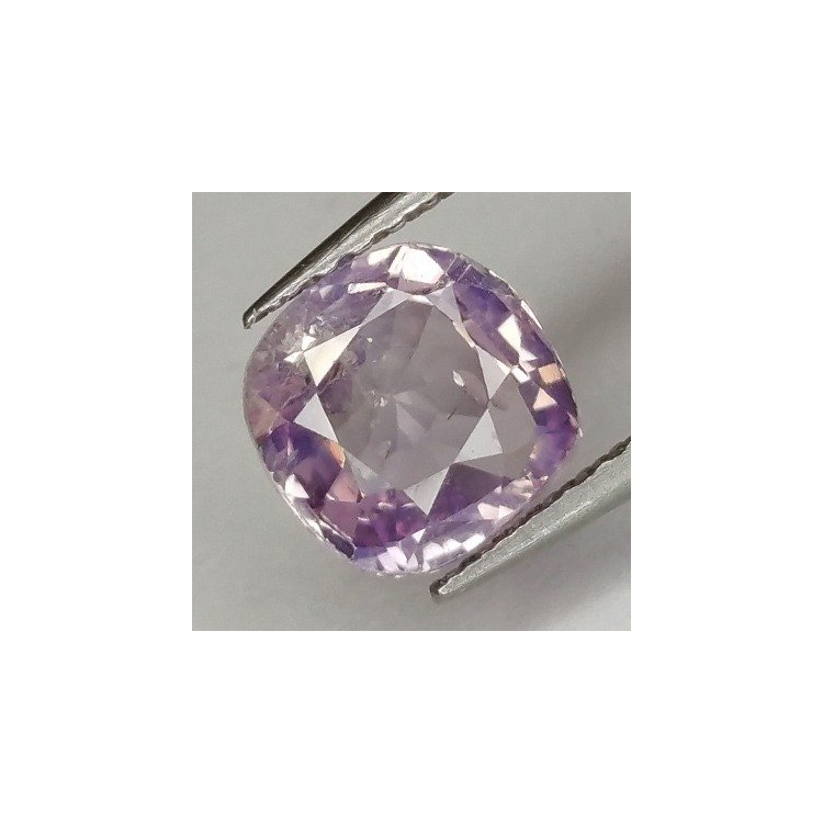 1,62 ct Zaffiro viola a cuscino 6,29 x 6,46 x 3,66 mm