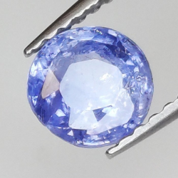 1,04 ct Zafiro Azul oval 5.82 x 5.89 x 3.61 mm