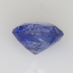 1,04 ct Saphir bleu ovale 5.82 x 5.89 x 3.61 mm